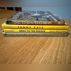 Set of animal books-quotes and pictures. Good for tabletop books.